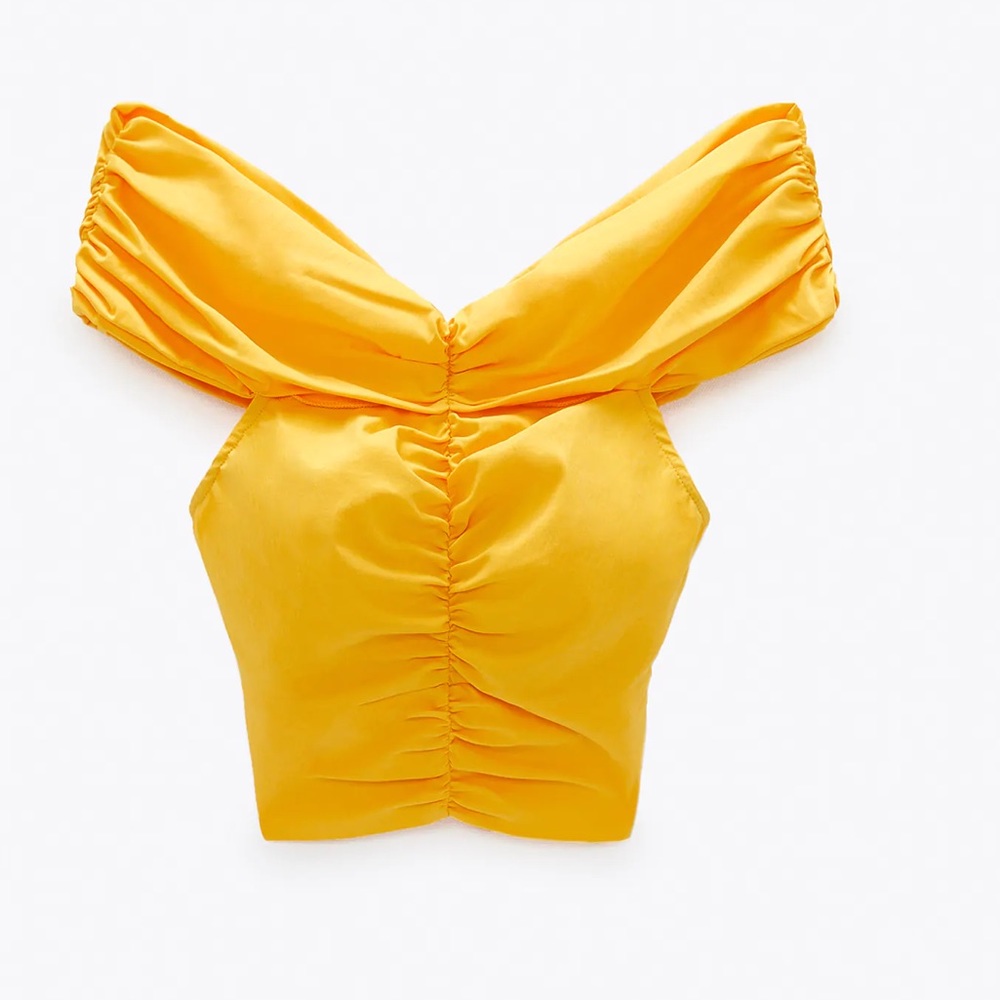 Zara Gathered top